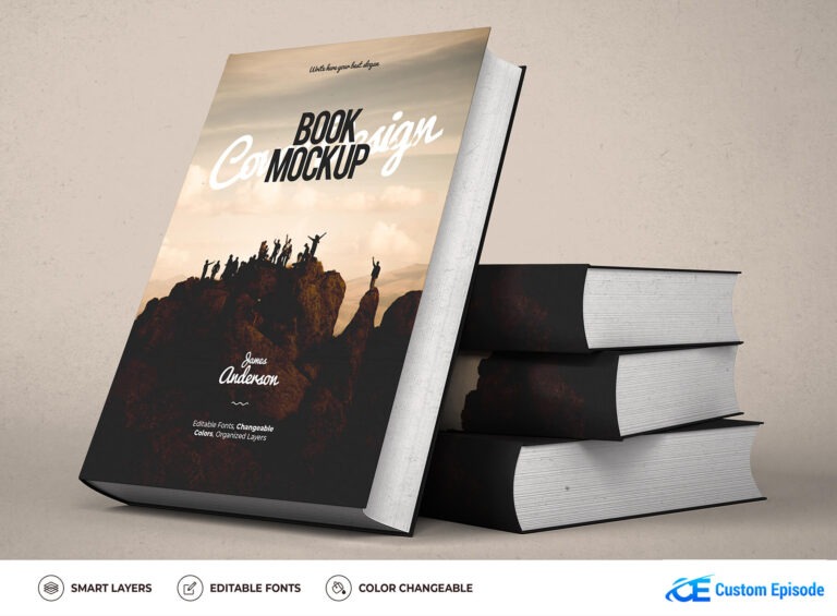Book Mockup Template Free Download