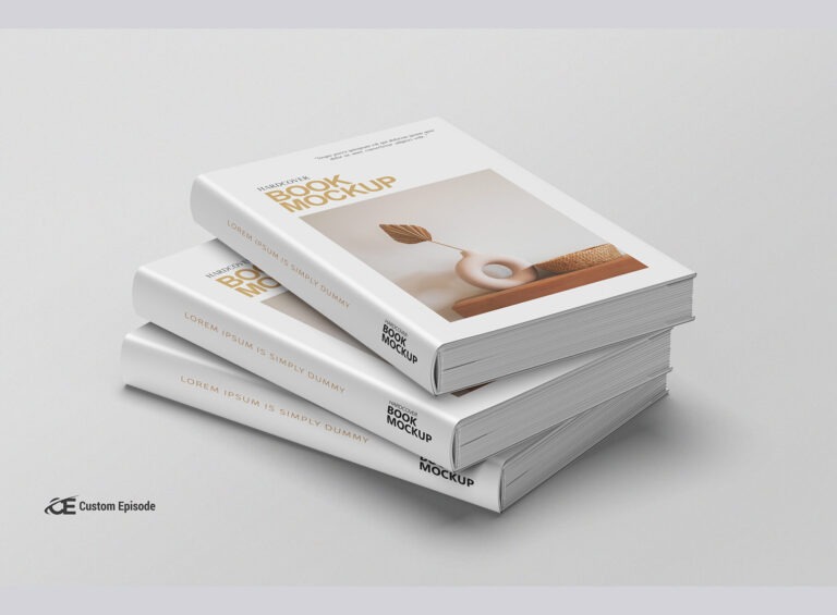 Book Cover Mockup Template