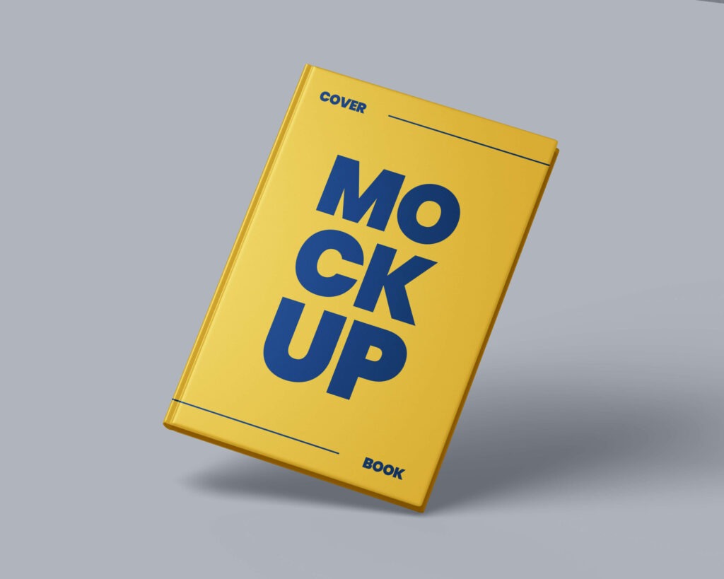 Book Cover Mockup Free PSD