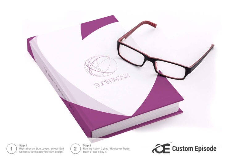 A5 Book Cover Mockup Free Download