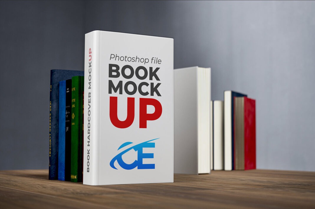 3D Book Cover Mockup
