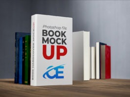 3D Book Cover Mockup