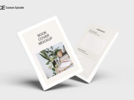 Book Cover Mockup Free Free Download