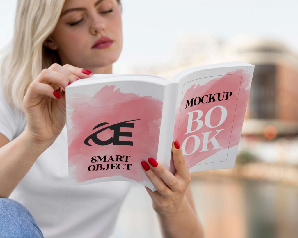 Book Cover Mockup photoshop