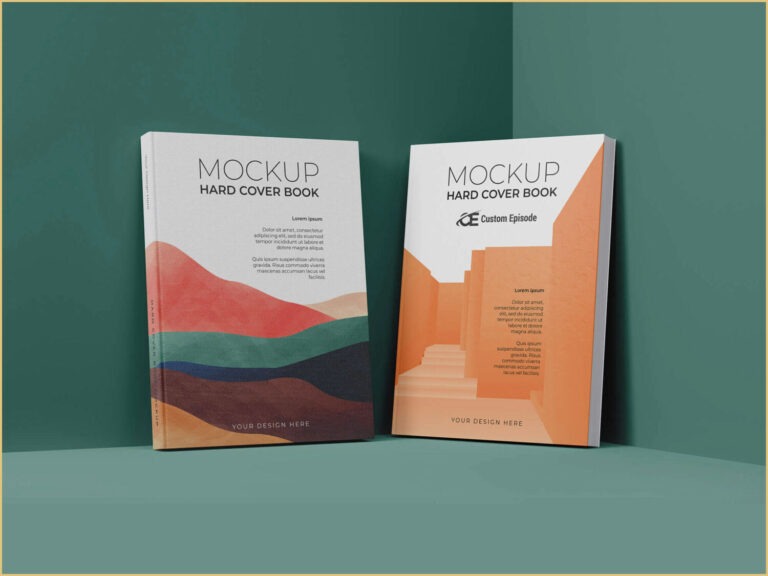 A5 BOOK MOCKUP
