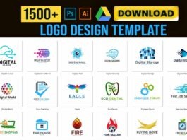 1500 + Logo Templates Bundle Collection Free Download