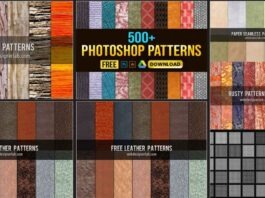 500+ Photoshop Patterns and Textures pack free download 2