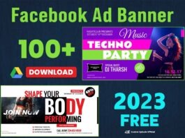 100+ Facebook ads Banner PSD Templates Free Download