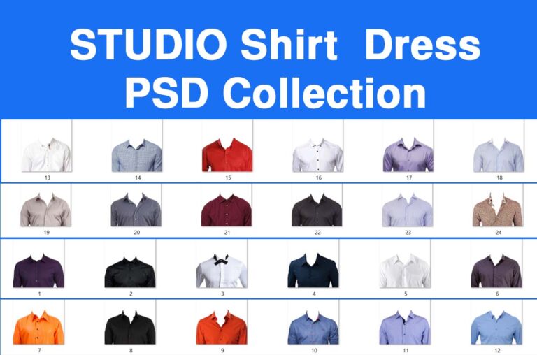 STUDIO Shirt PNG Dress Collection FREE DOWNLOAD