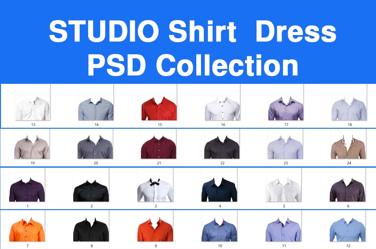 STUDIO Shirt PNG Dress Collection FREE DOWNLOAD - CUSTOMEPISODE