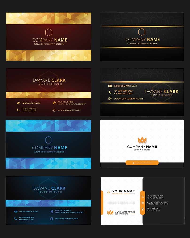 100+ Luxury Business card Design Bundle Free Download image preview