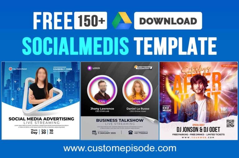150+ Social media Templates Free Download