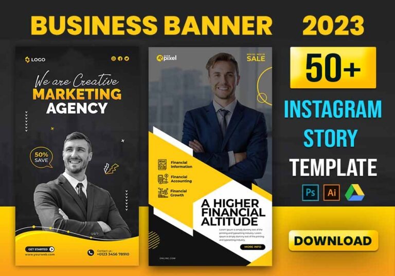 50+ Best Instagram Story Design PSD Templates 2023 Free Download