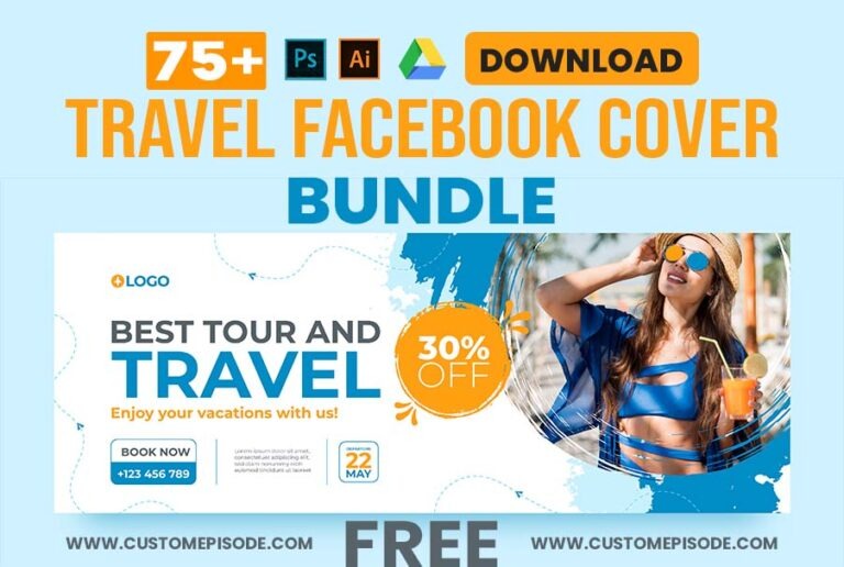 75+ Travel Agency Free Facebook cover Design Templates Download