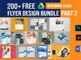 200+ Flyer Design PSD Templates mega bundle Free Download