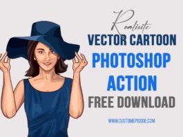 cartoon effect photoshop action free download,