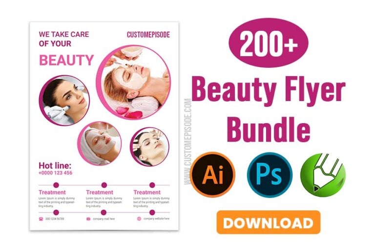 200+ Beauty Flyer Design PSD Templates Free Download