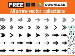 arrow vector art collections Free Download