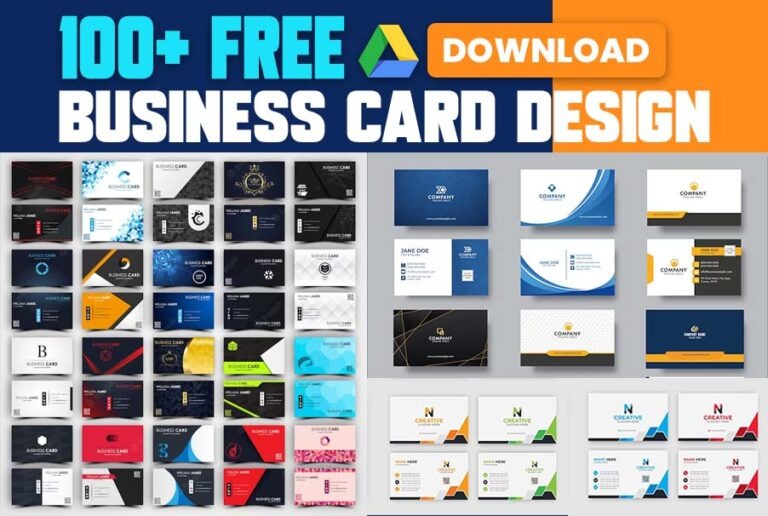100+ Business card Design Templates Bundle Free Download