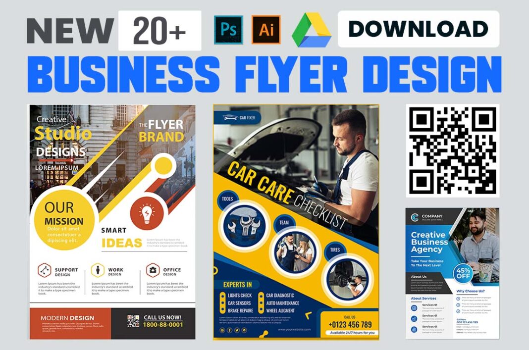 20+ New corporate flyer design Bundle Free Download