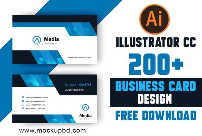 200+ Adobe Illustrator CC Business Card Templates Free Download custom episode.com