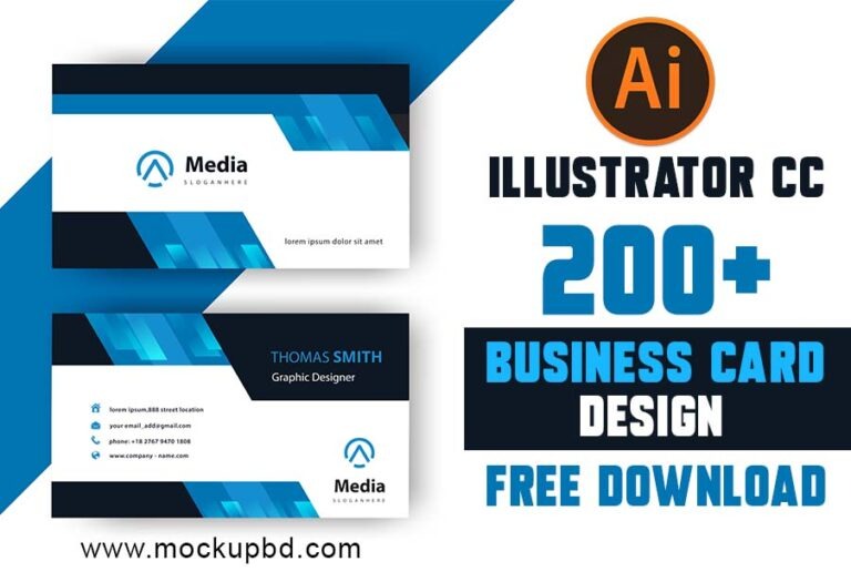 illustrator business card Design 200+ Templates Free Download