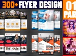 300+ Flyer Design templates Mega Bundle Free Download Part 1