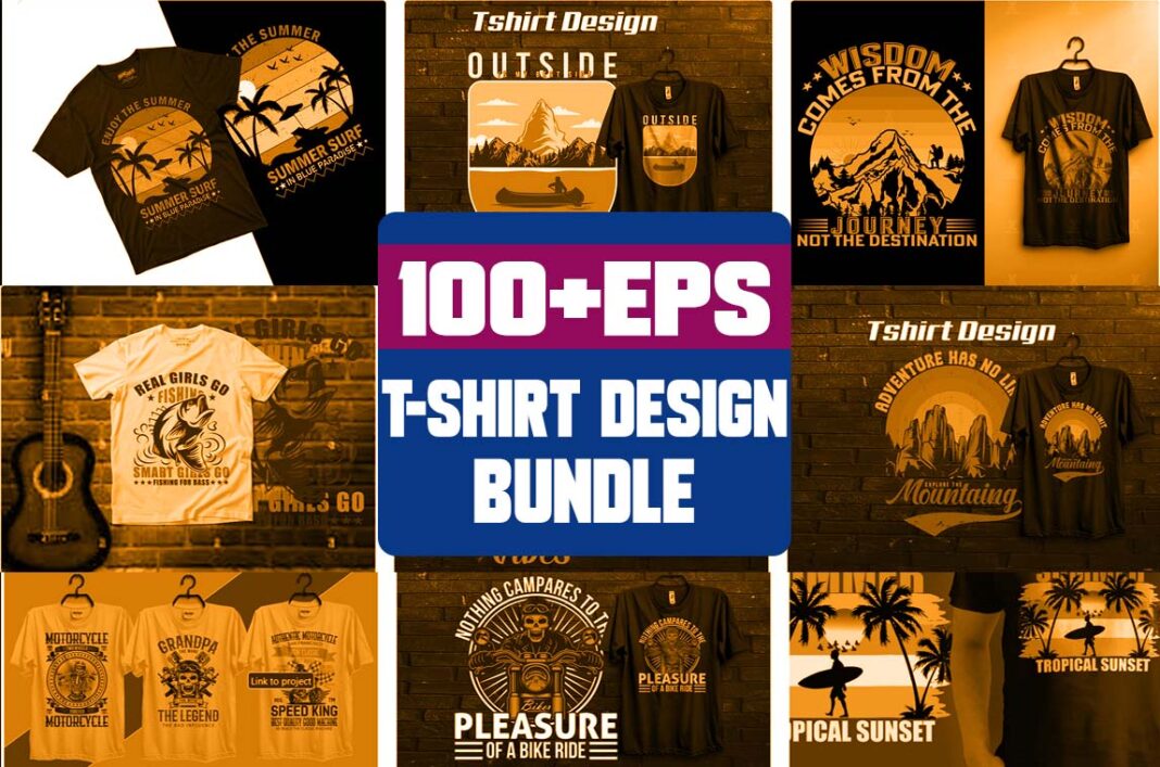 100+ t-shirt Design template illustrator Free Download