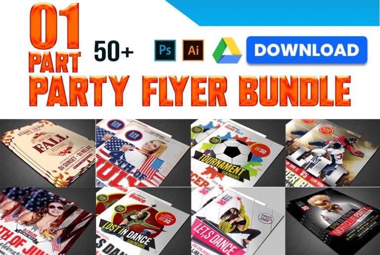 50+ Indie Party Flyer Design Templates Free Download Part 1
