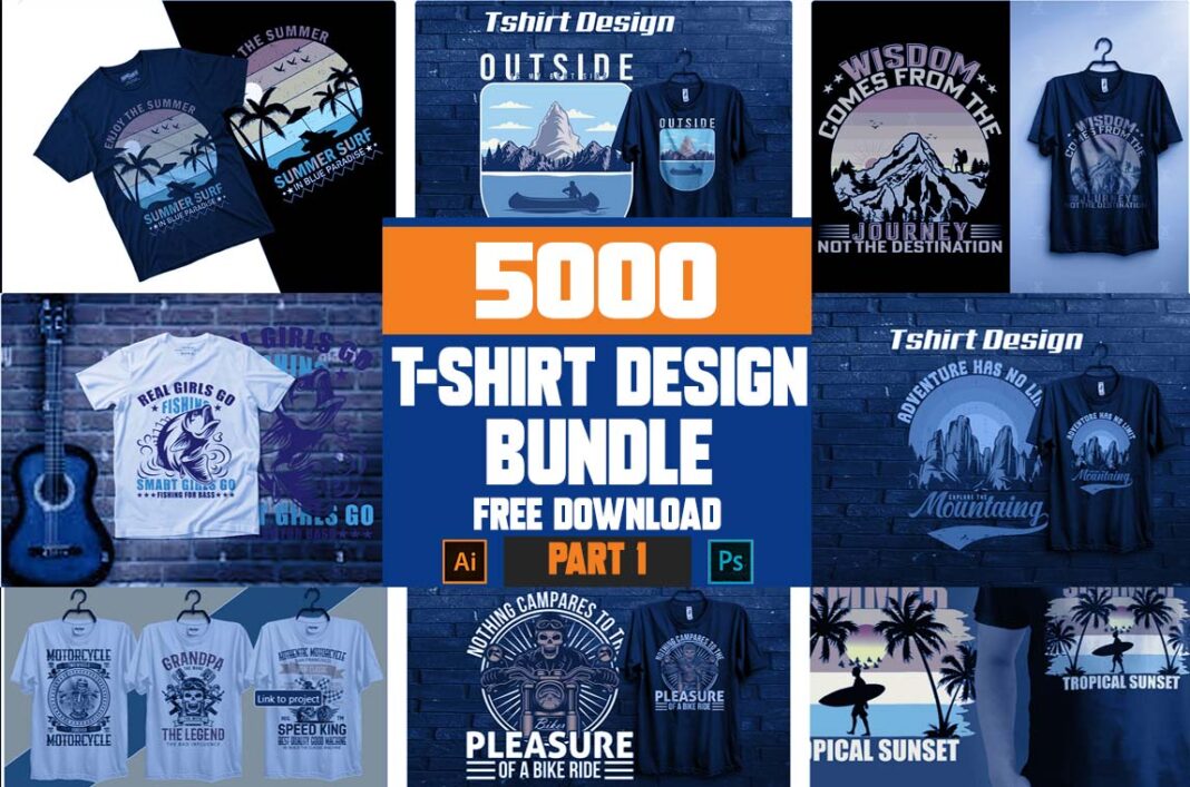 5000+ Editable T-shirt Design Template Free Download Part 1