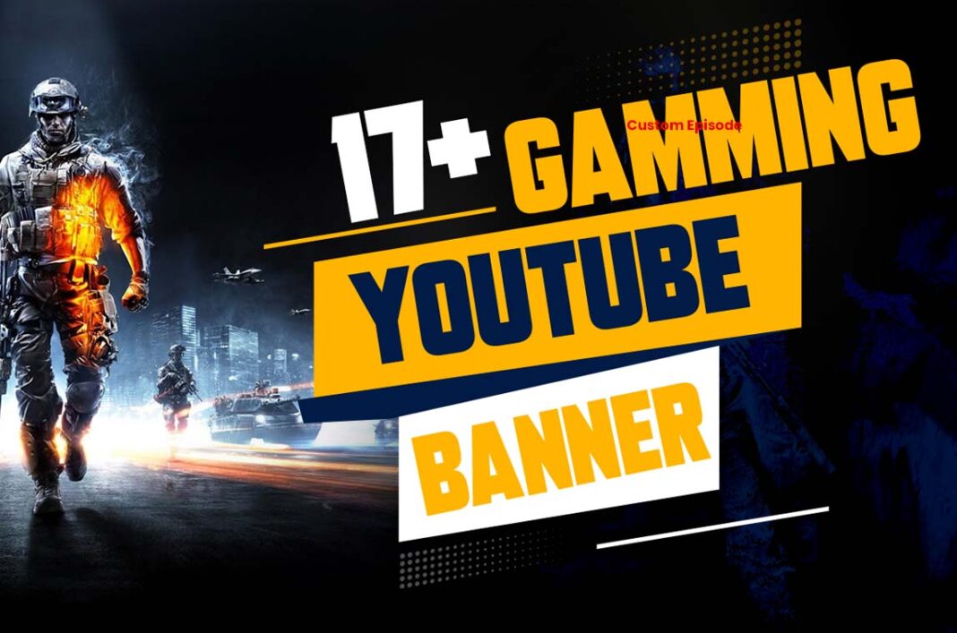 Gaming Youtube Banner Design Templates Free Download
