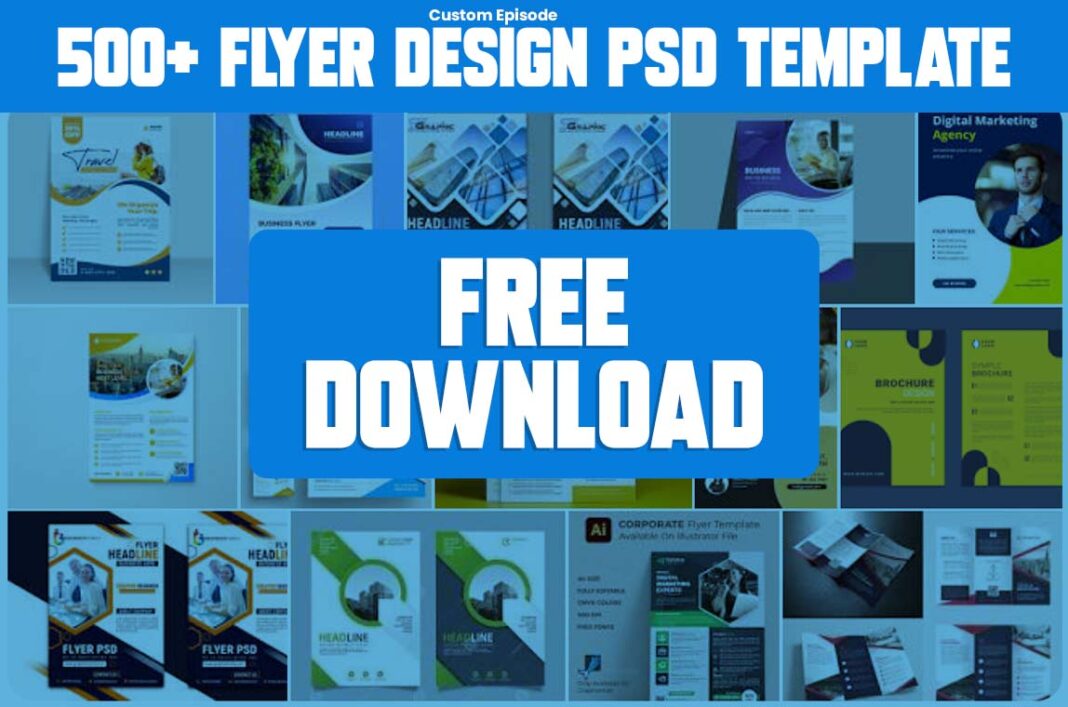 500+ Professional Flyer Design Templates Free Download