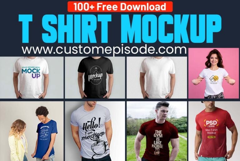 Download 100+ Best T-Shirt Mockup PSD templates
