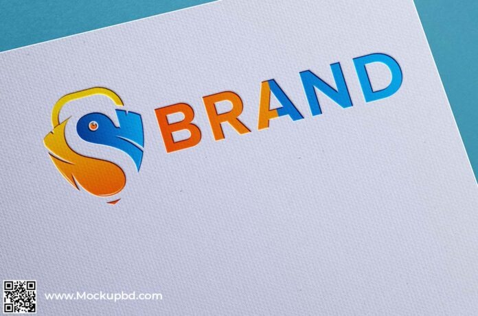 Brand logo mockup free download