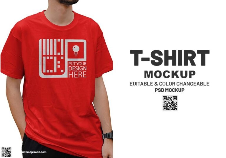 T shirt mockup Free Download