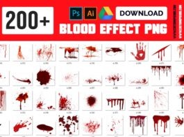 200+ Best Blood Effect PNG images Free Download