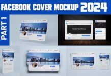 10+ Best Facebook Cover Mockup PSD Templates Free Download 2024 Facebook Cover Mockup 2024,
