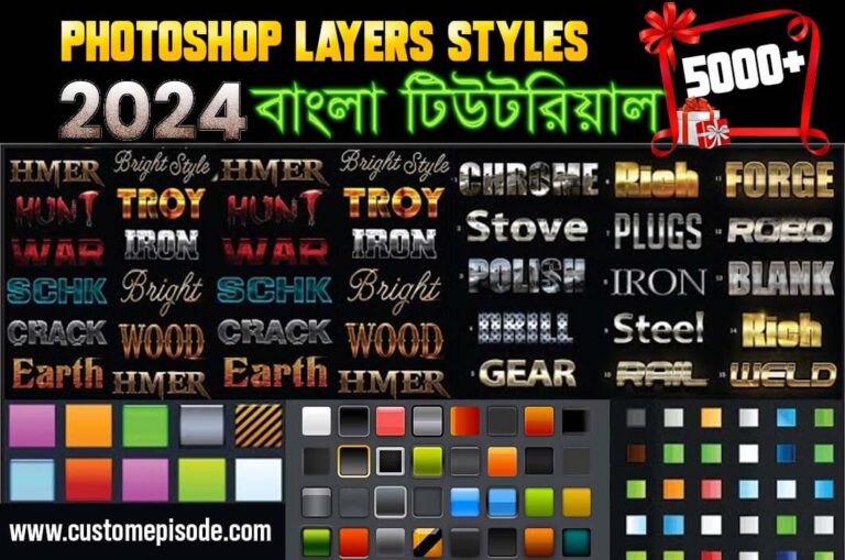 3000+ Photoshop Layer Styles Free Download