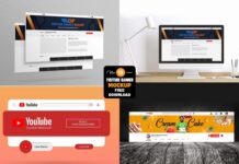 15+ Best YouTube Banner Mockup PSD Free Download 15+ Best YouTube Banner Mockup PSD Free Download