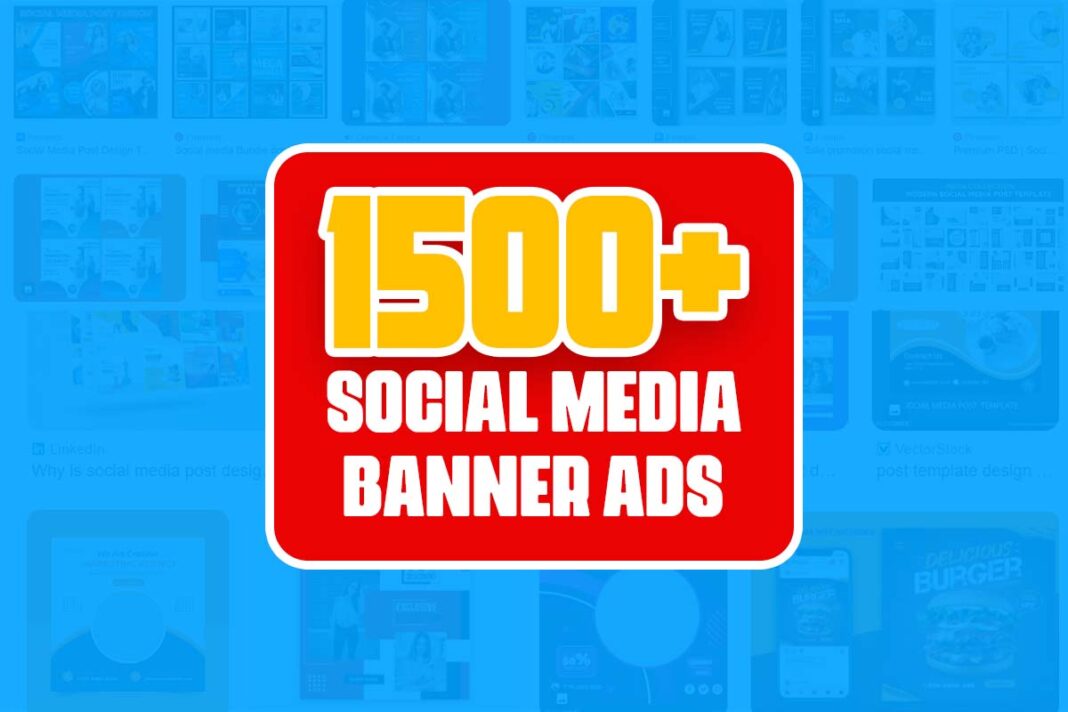 1500+ Social media Banner Ads Design Free Download