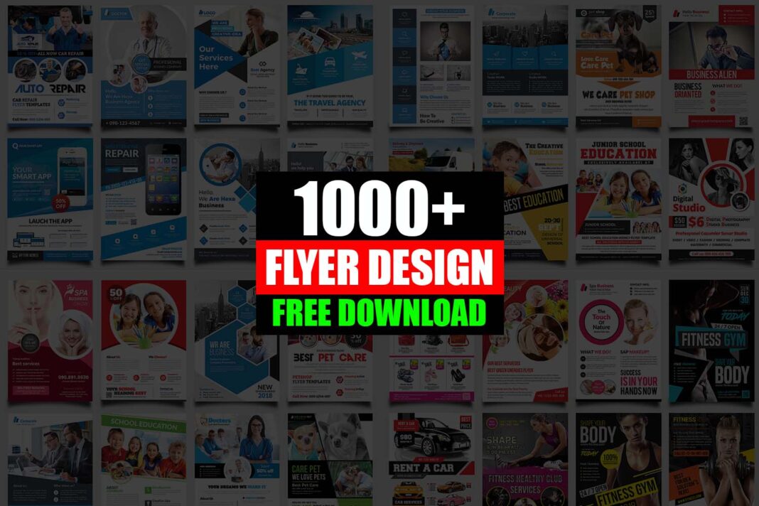 1000+ Free Flyer Designs, Download Now for Your Events & Promotions!