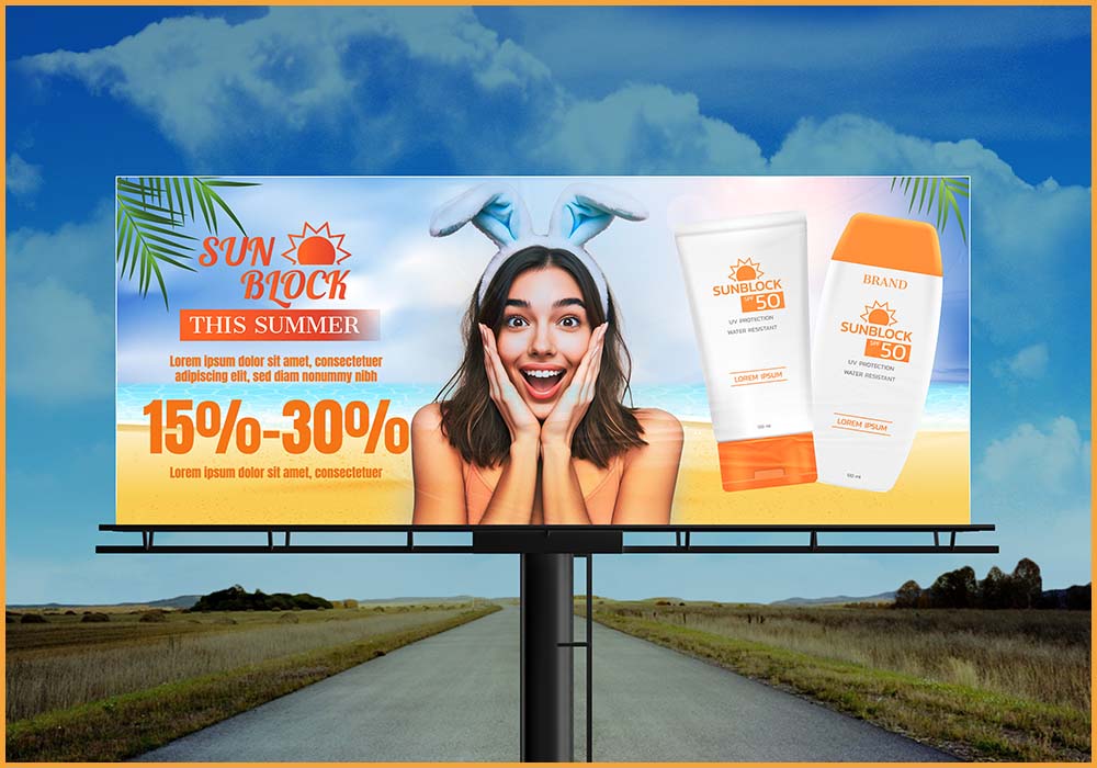 Billboard mockup free Photoshop PSD Templates – Elevate Your Advertising Game