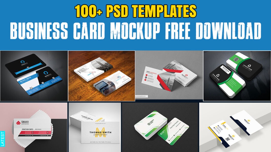 Business Card Mockup Free Download