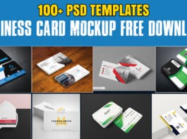 Business Card Mockup Free Download