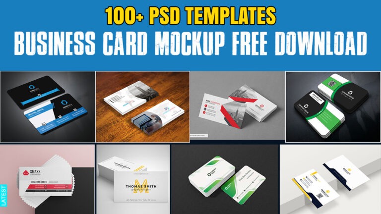 100+ Best Business Card Mockup Free Download
