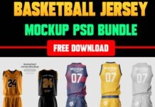 Basketball Jersey Mockup PSD Free Download Basketball Jersey Mockup PSD Free Download
