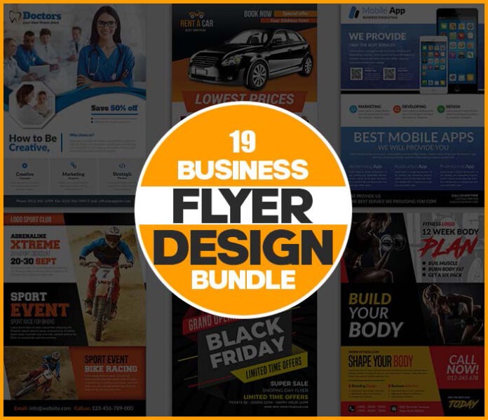 Business Flyer Template Free Download Part 19