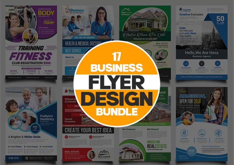 Creative Flyer Design Bundle Free Download