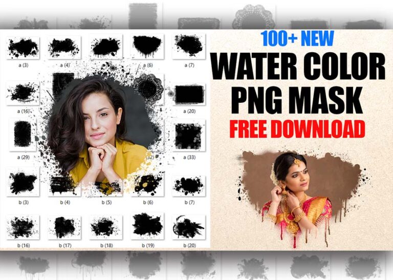 100+ Watercolor clipping masks Free Download PNG