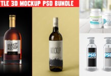 25+ Best Bottle 3d Mockup PSD Free Download 25+ Best Bottle 3d Mockup PSD Free Download